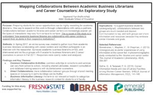 "Mapping Collaborations" poster.