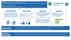 "Improving a Library FAQ" poster thumbnail.